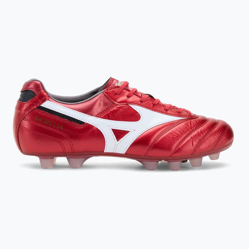 Pánské kopačky Mizuno Morelia II Japan Md red/white/black 2