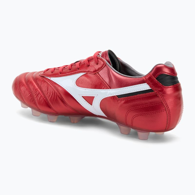 Pánské kopačky Mizuno Morelia II Japan Md red/white/black 3