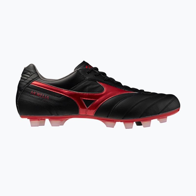 Pánské kopačky Mizuno Morelia II Elite FG black/morelia 40th red/black sand 8