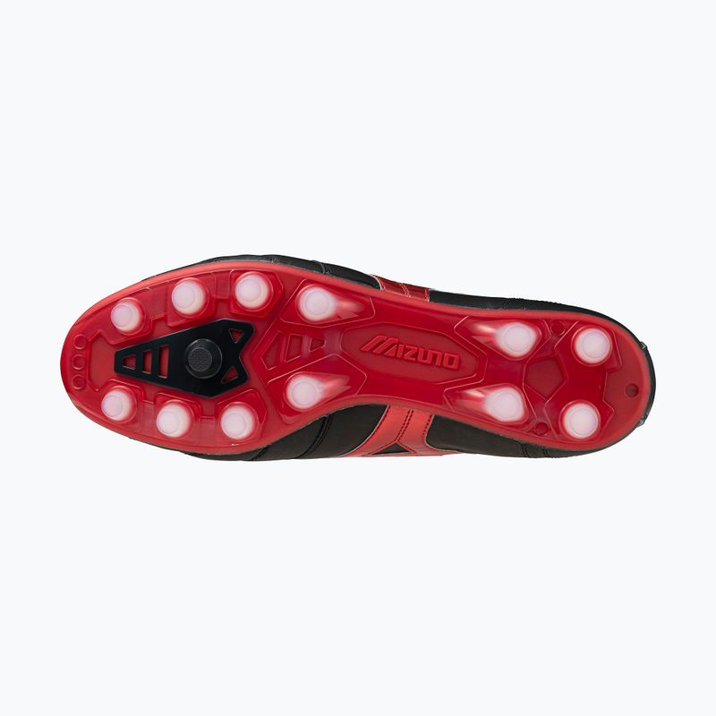 Pánské kopačky Mizuno Morelia II Elite FG black/morelia 40th red/black sand 11