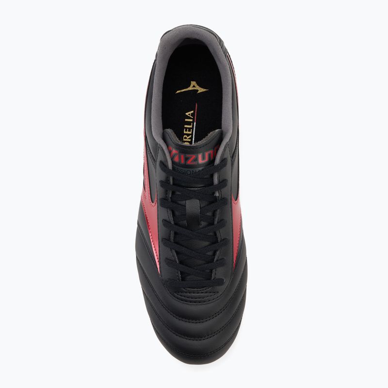 Pánské kopačky Mizuno Morelia II Pro FG black/morelia 40th red/black sand 5