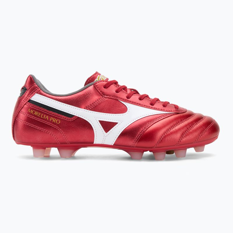 Pánské kopačky Mizuno Morelia II Pro FG morelia 40th red/white/black 2