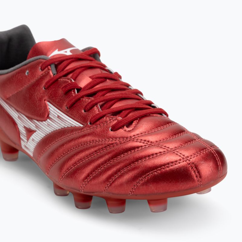 Pánské kopačky Mizuno Monarcida Neo III Pro Md morelia 40th red/white 7