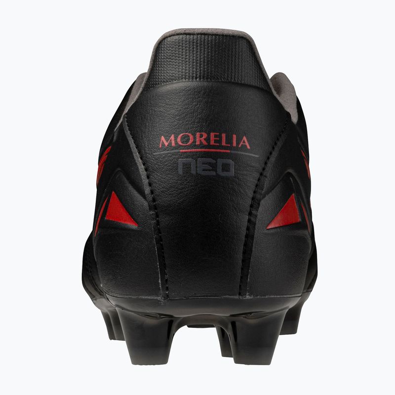Pánské kopačky Mizuno Morelia Neo IV Pro MD black/morelia 40th red/black 10