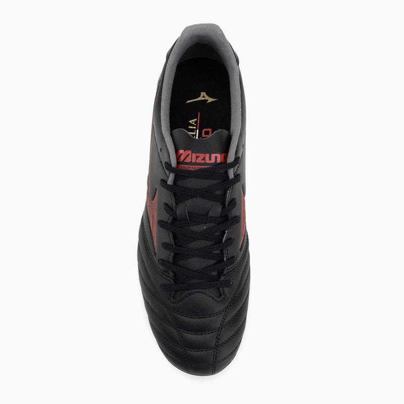 Pánské kopačky Mizuno Morelia Neo IV Pro MD black/morelia 40th red/black 5