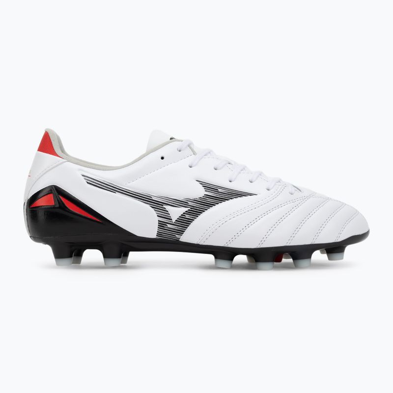 Pánské kopačky Mizuno Morelia Neo IV Pro MD white/black/Chinese Red 2