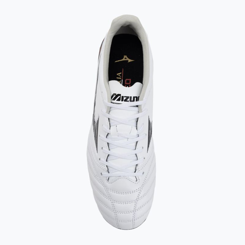 Pánské kopačky Mizuno Morelia Neo IV Pro MD white/black/Chinese Red 5