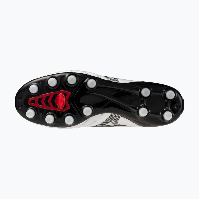 Pánské kopačky Mizuno Morelia Neo IV Pro MD white/black/Chinese Red 11