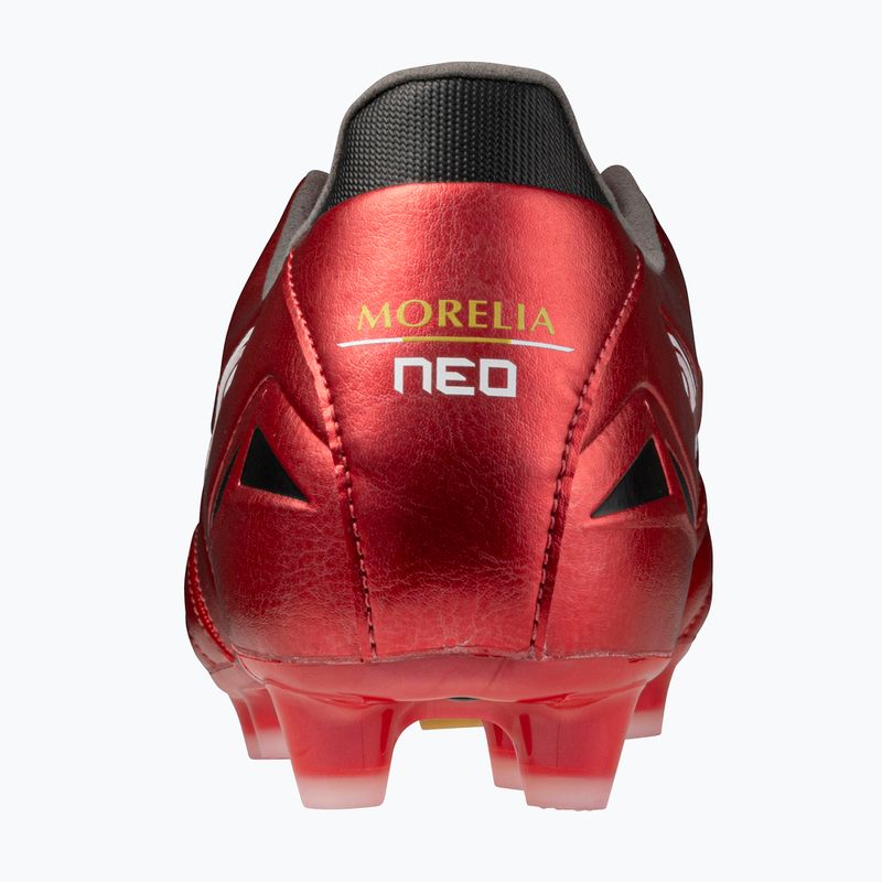 Pánské kopačky Mizuno Morelia Neo IV Pro MD 40. red/white/black 10