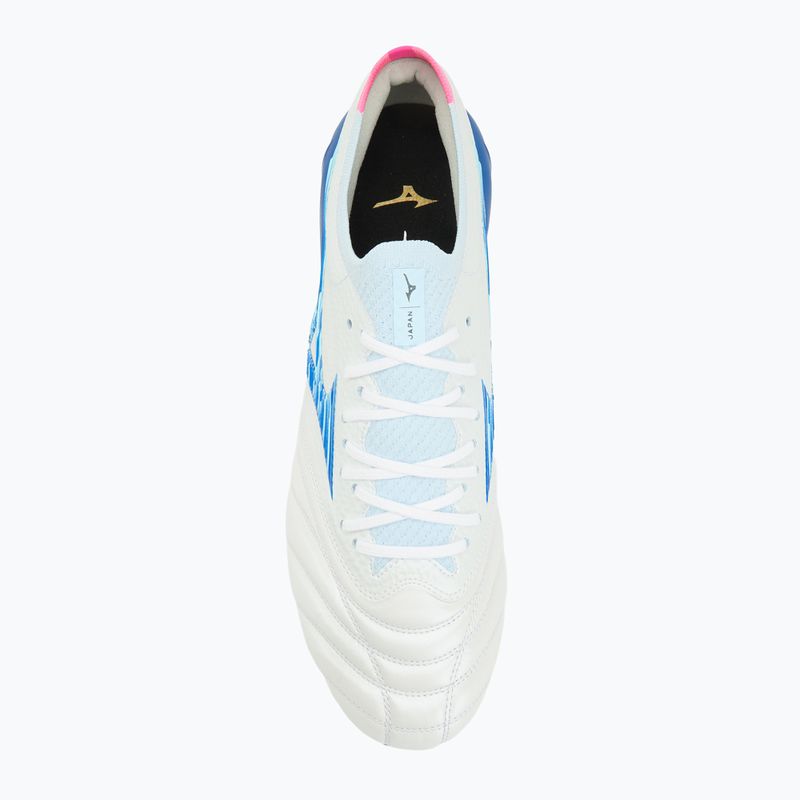 Pánské kopačky Mizuno Morelia Neo IV β Japan Fg white/tanager turquoise/pink tetra 5