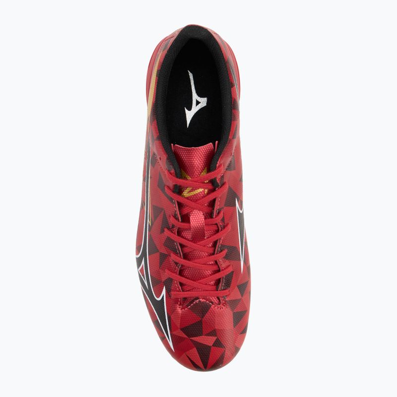 Pánské kopačky Mizuno Alpha II Select AG morelia 40th red/black/gold 5