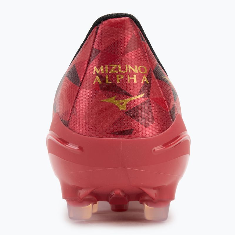 Pánské kopačky Mizuno Alpha II Select AG morelia 40th red/black/gold 6