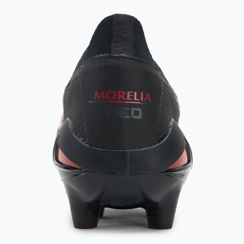 Pánské kopačky Mizuno Morelia Neo IV Β Elite MD black/morelia 40th red/black  6