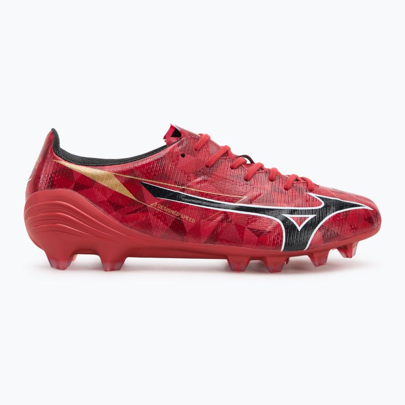 Pánské kopačky Mizuno α II Japan Md morelia 40th red/black/gold 2