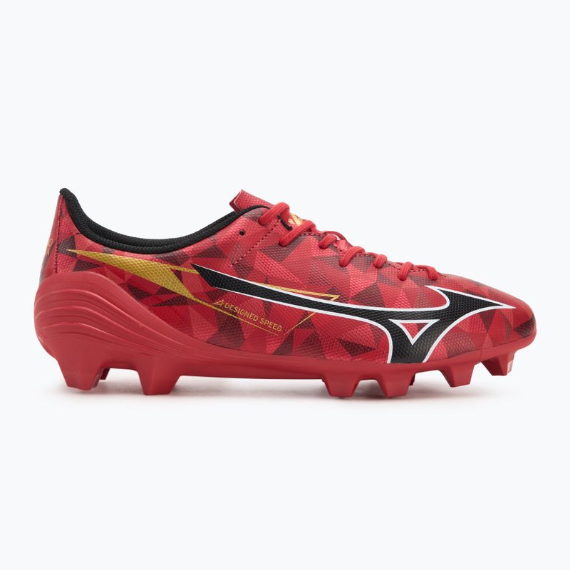 Pánské kopačky Mizuno α II Select Md morelia 40th red/black/gold 2
