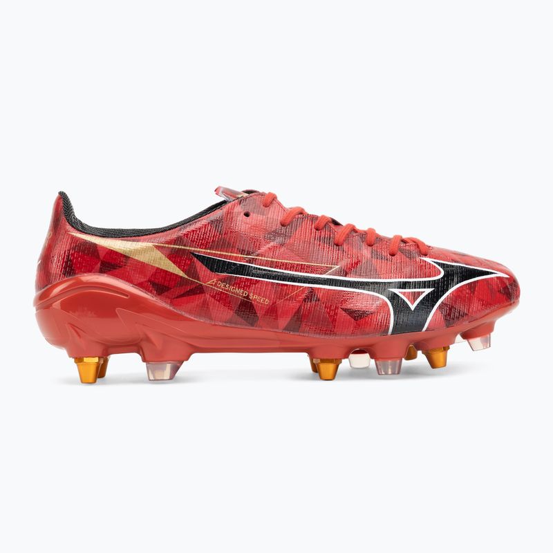 Pánské kopačky Mizuno α II Japan Mix morelia 40th red/black/gold 2