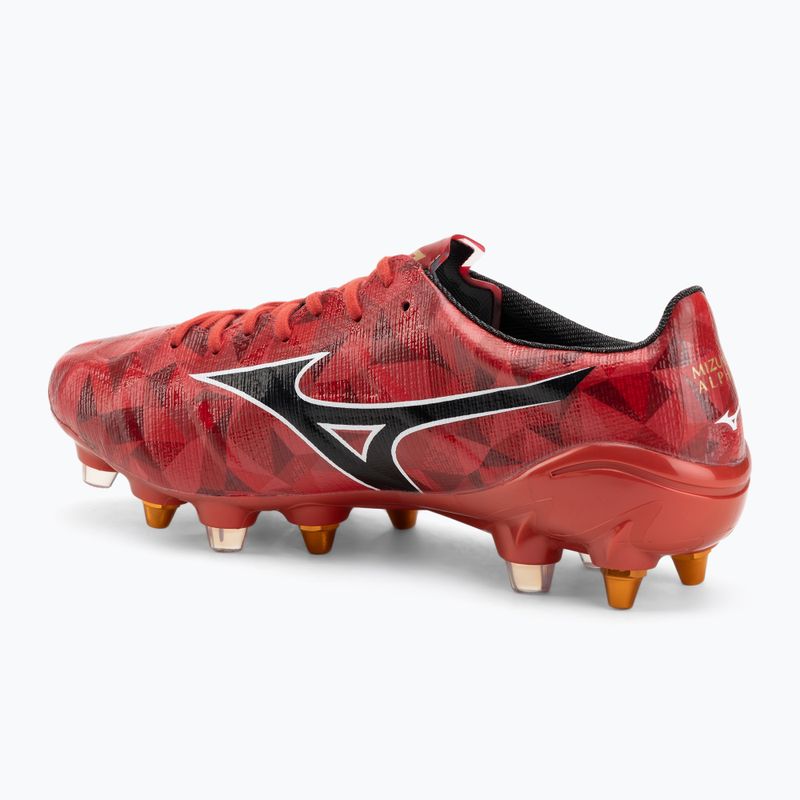 Pánské kopačky Mizuno α II Japan Mix morelia 40th red/black/gold 3