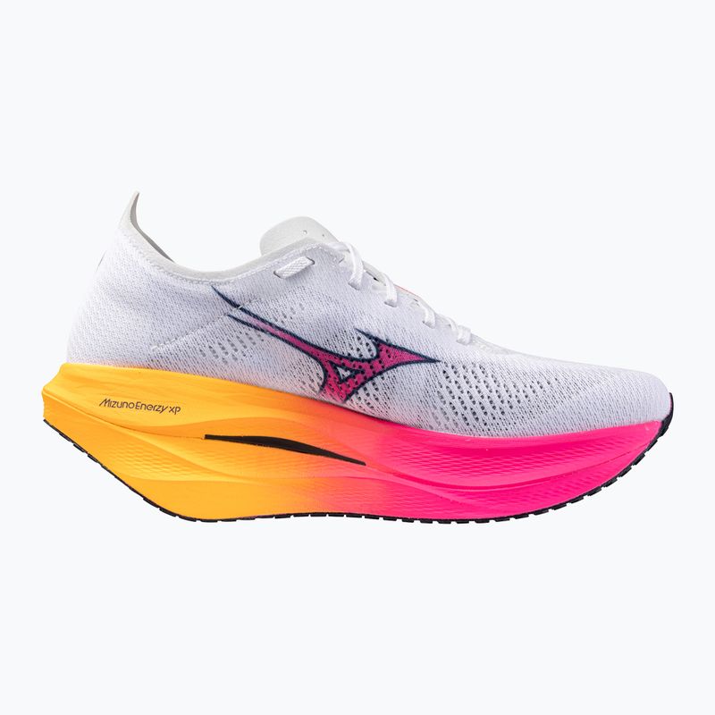 Běžecké boty Mizuno Wave Rebellion Pro 3 white/pink tetra/tang orange 2