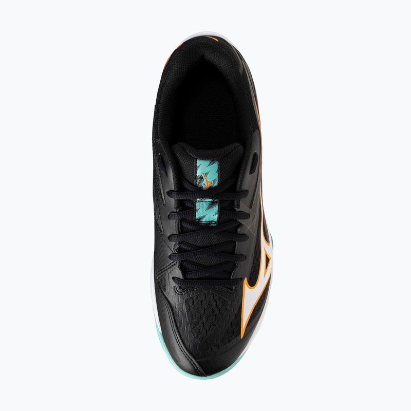 Volejbalové boty Mizuno Thunder Blade Z black/tangelo/ice green 5