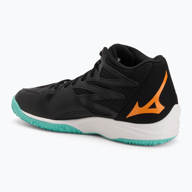 Volejbalové boty Mizuno Thunder Blade Z Mid black/tangelo/ice green 3