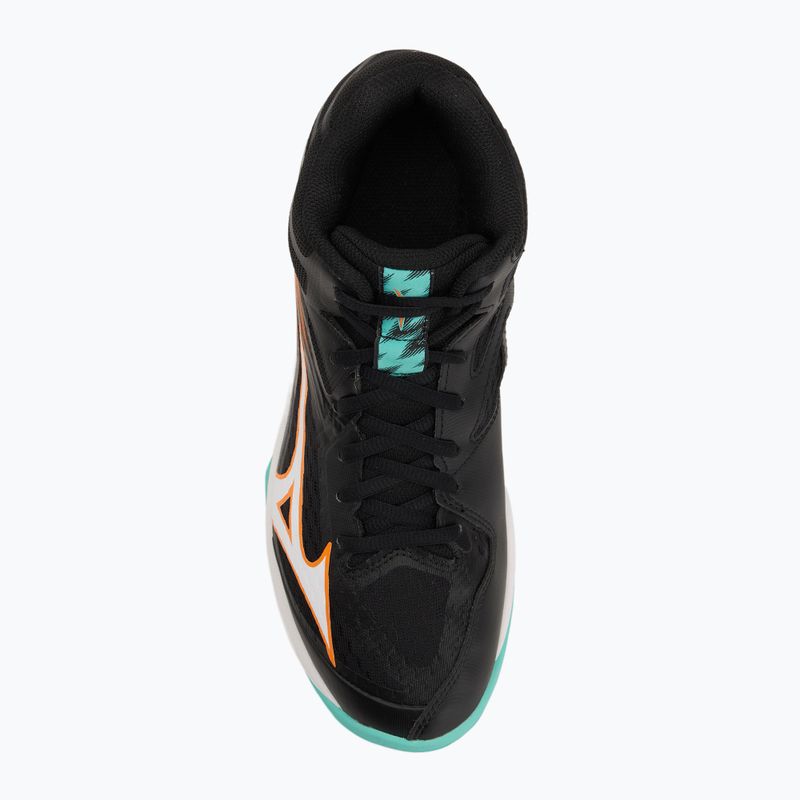 Volejbalové boty Mizuno Thunder Blade Z Mid black/tangelo/ice green 5