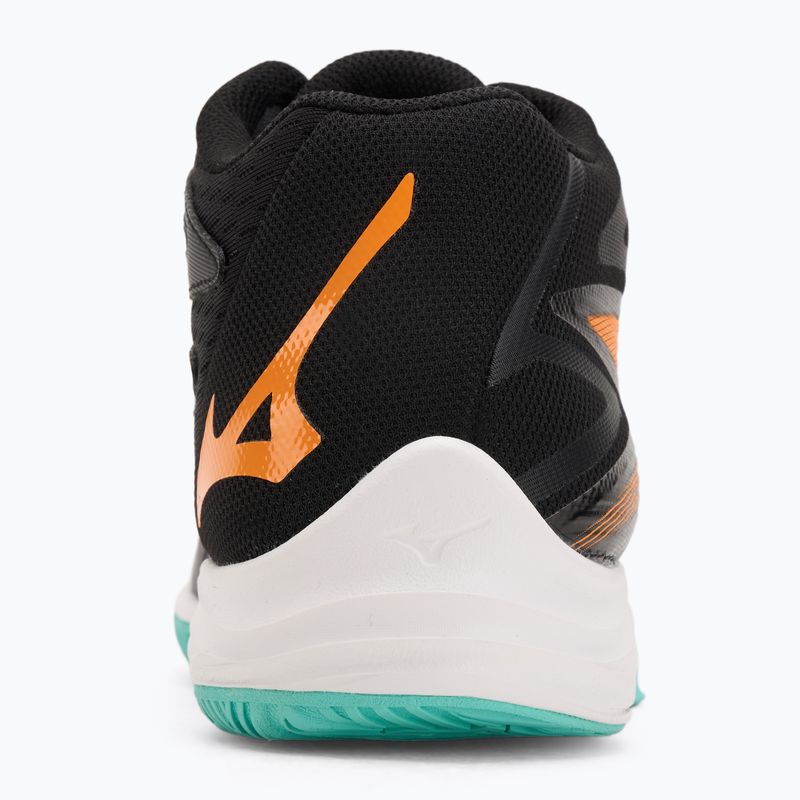 Volejbalové boty Mizuno Thunder Blade Z Mid black/tangelo/ice green 6