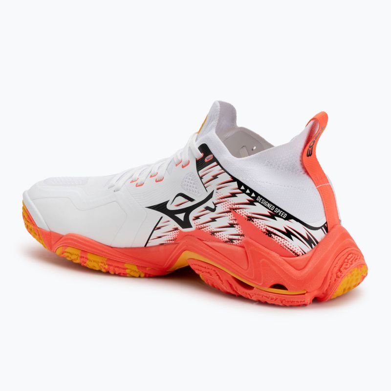 Volejbalové boty Mizuno Wave Lightning Neo 3 white/fiery coral 2/citrus 3