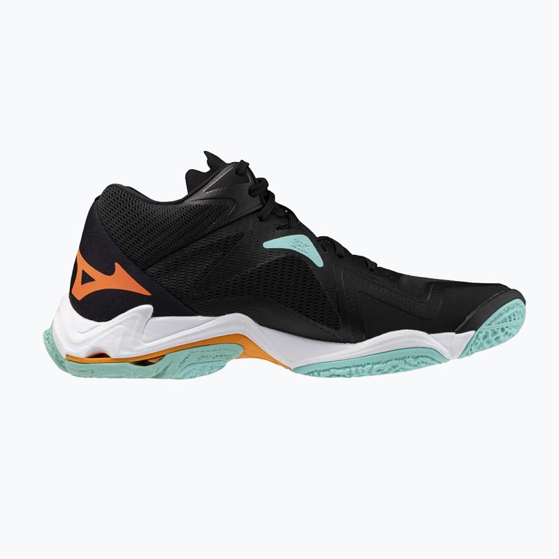 Volejbalové boty Mizuno Wave Lightning Z8 Mid black/tangelo/ice green 2