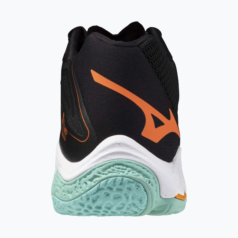Volejbalové boty Mizuno Wave Lightning Z8 Mid black/tangelo/ice green 3