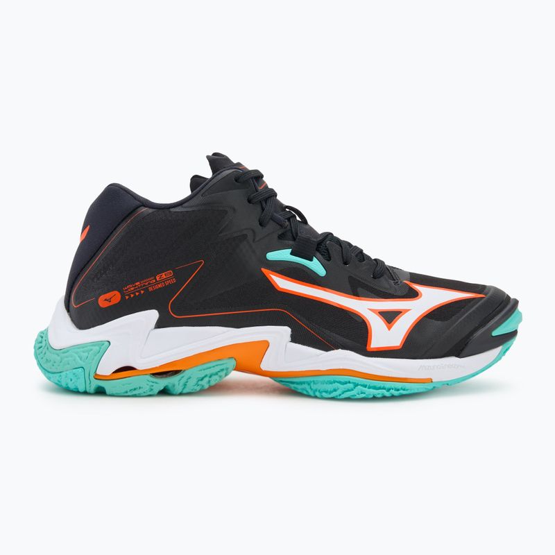 Volejbalové boty Mizuno Wave Lightning Z8 Mid black/tangelo/ice green 2