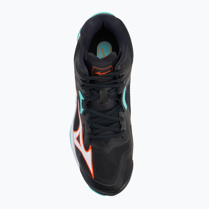 Volejbalové boty Mizuno Wave Lightning Z8 Mid black/tangelo/ice green 5