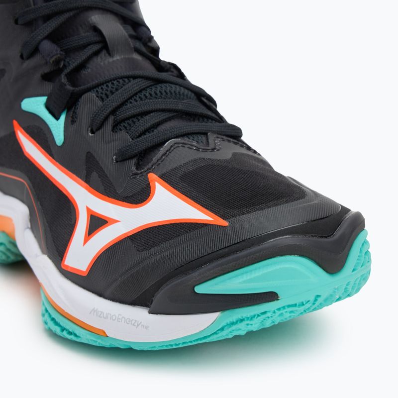 Volejbalové boty Mizuno Wave Lightning Z8 Mid black/tangelo/ice green 7