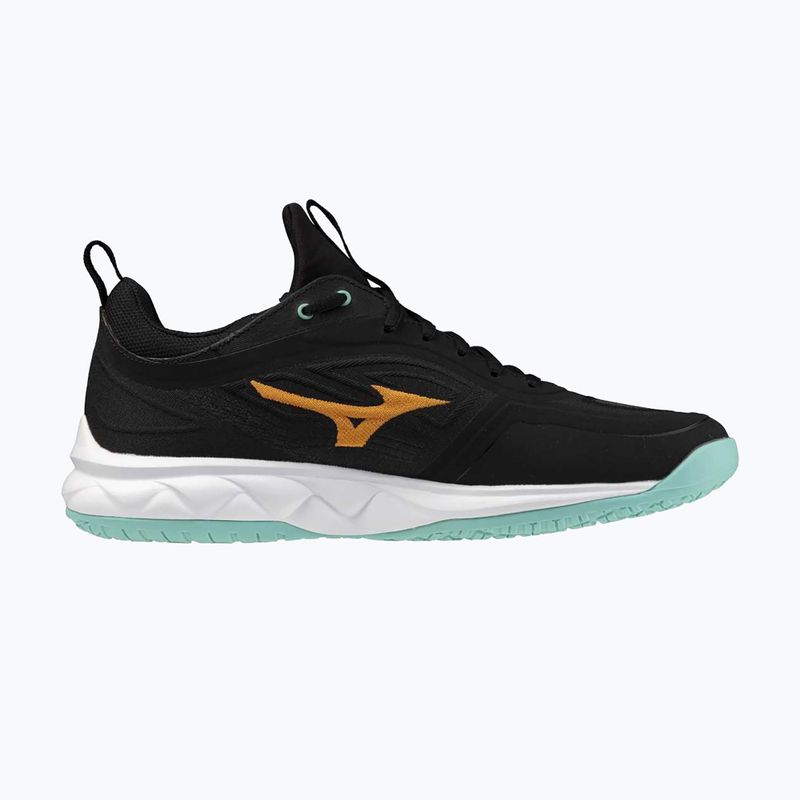Volejbalové boty Mizuno Wave Luminous 3 black/tangelo/ice green 2