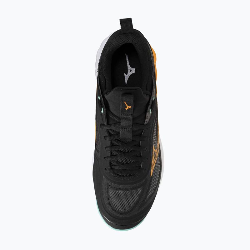 Volejbalové boty Mizuno Wave Luminous 3 black/tangelo/ice green 5