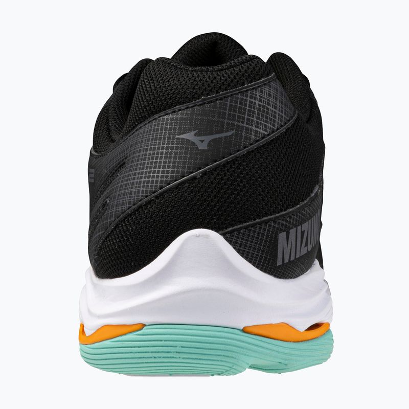 Volejbalové boty Mizuno Wave Voltage 2 black/tangelo/ice green 3