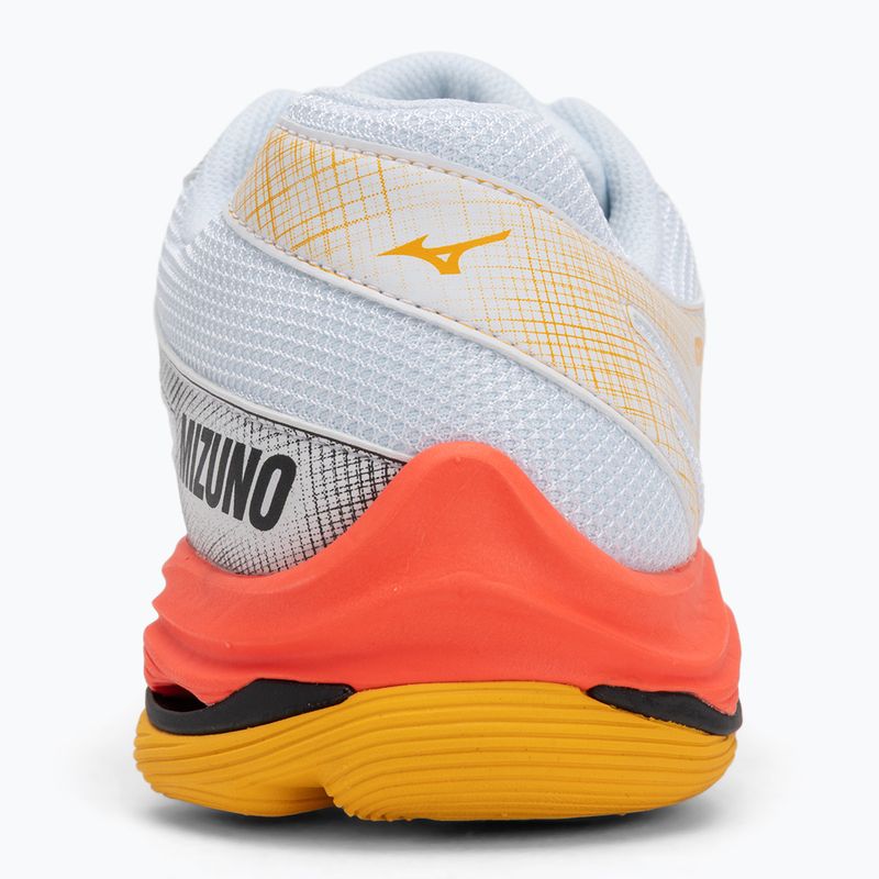 Volejbalové boty Mizuno Wave Voltage 2 white/fiery coral 2/citrus 6