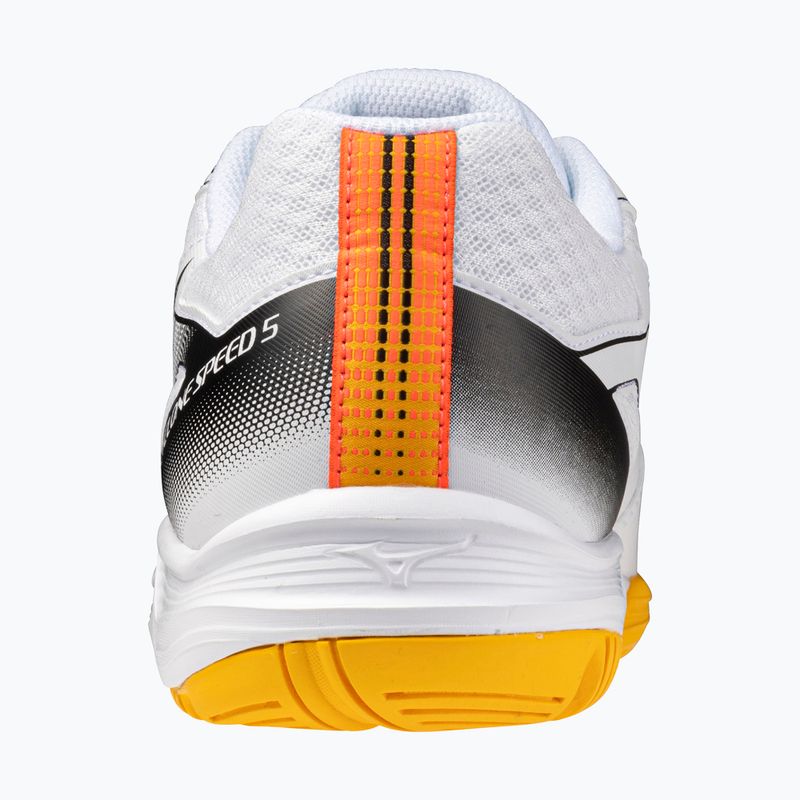 Volejbalové boty Mizuno Cyclone Speed 5 white/fiery coral 2/citrus 10