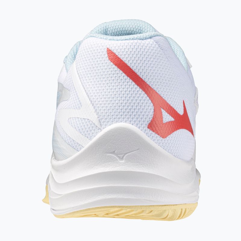 Dámské volejbalové boty Mizuno Thunder Blade Z white/calypso coral/pale banana 3
