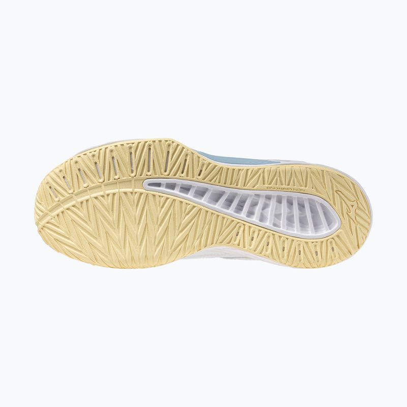 Dámské volejbalové boty Mizuno Thunder Blade Z white/calypso coral/pale banana 4