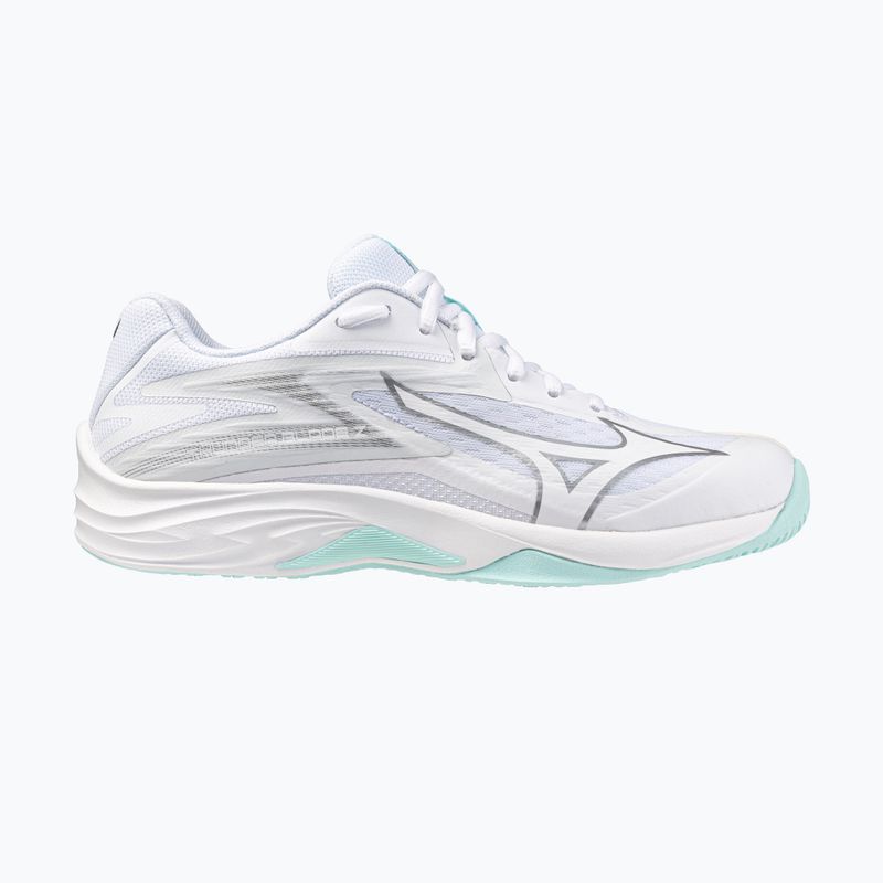 Dámské volejbalové boty Mizuno Thunder Blade Z white/blue tint