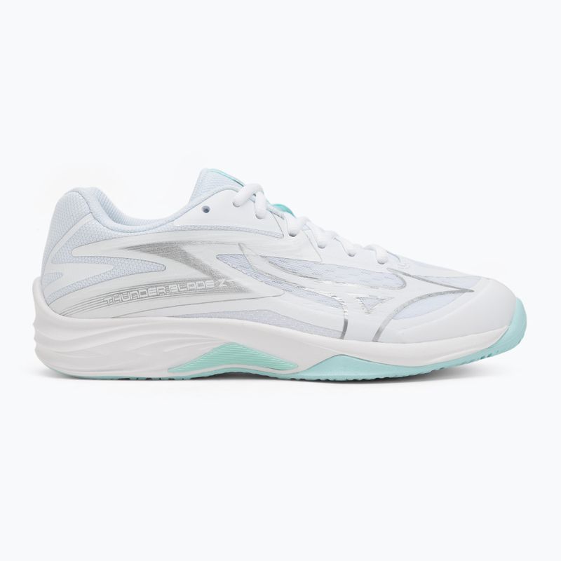 Dámské volejbalové boty Mizuno Thunder Blade Z white/blue tint 2