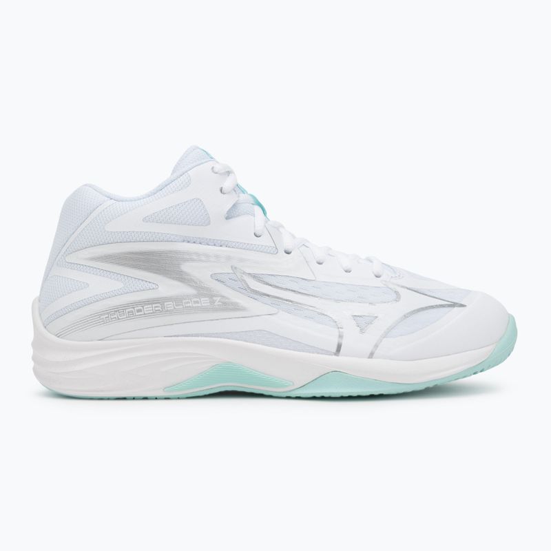 Dámské volejbalové boty Mizuno Thunder Blade Z Mid white/blue tint 2