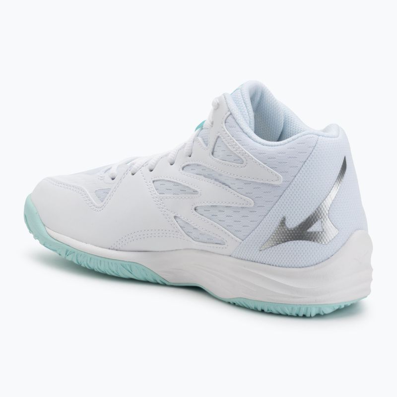 Dámské volejbalové boty Mizuno Thunder Blade Z Mid white/blue tint 3
