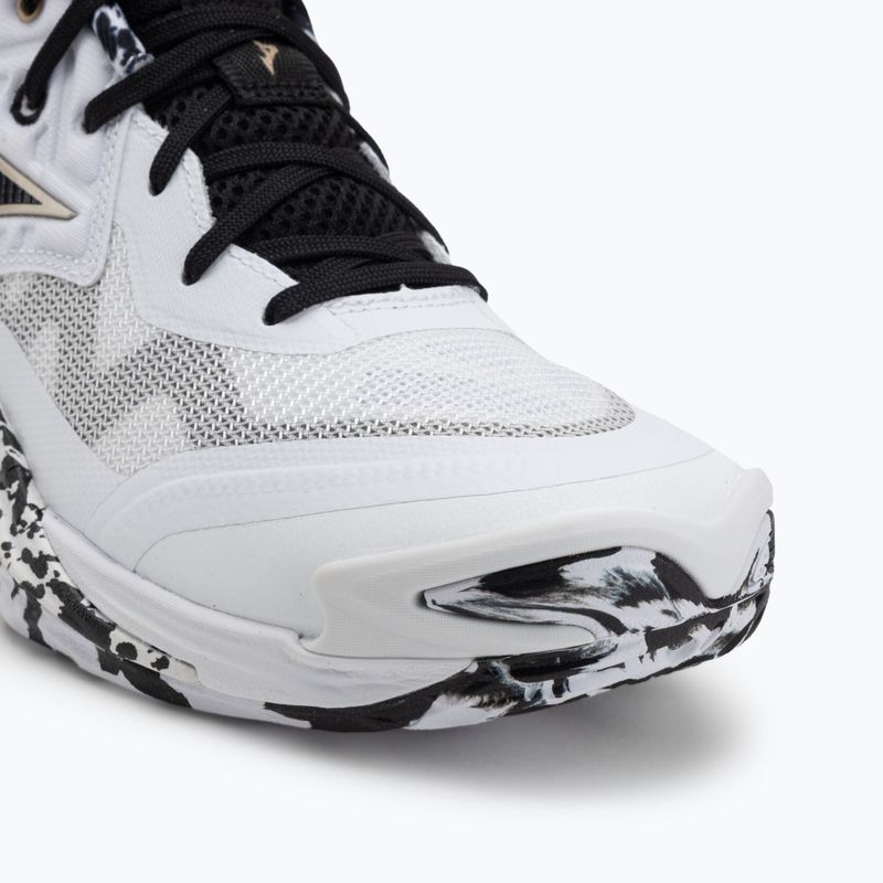 Volejbalové boty Mizuno Wave Momentum Elite white/black/gold 7