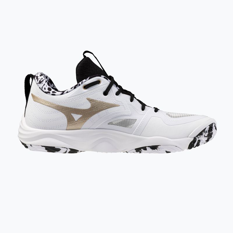 Volejbalové boty Mizuno Wave Momentum Elite white/black/gold 9