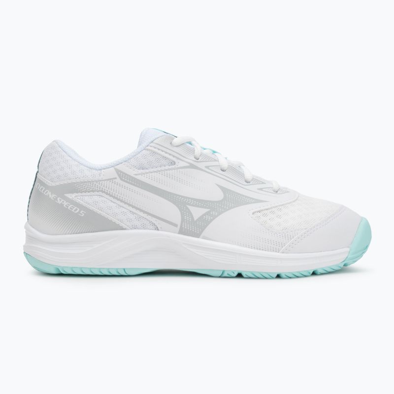 Dámské volejbalové boty Mizuno Cyclone Speed 5 white/blue tint 2