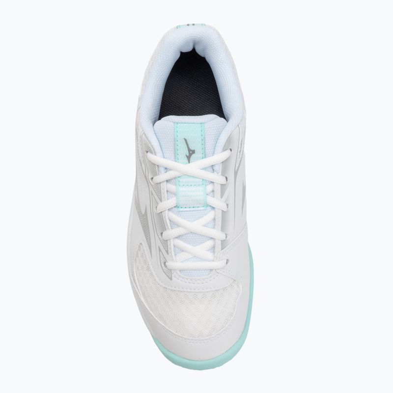 Dámské volejbalové boty Mizuno Cyclone Speed 5 white/blue tint 5