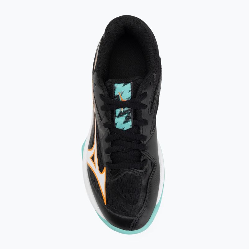 Dětské volejbalové boty Mizuno Lightning Star Z7 black/tangelo/ice green 5