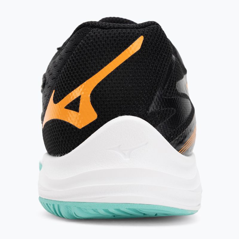 Dětské volejbalové boty Mizuno Lightning Star Z7 black/tangelo/ice green 6