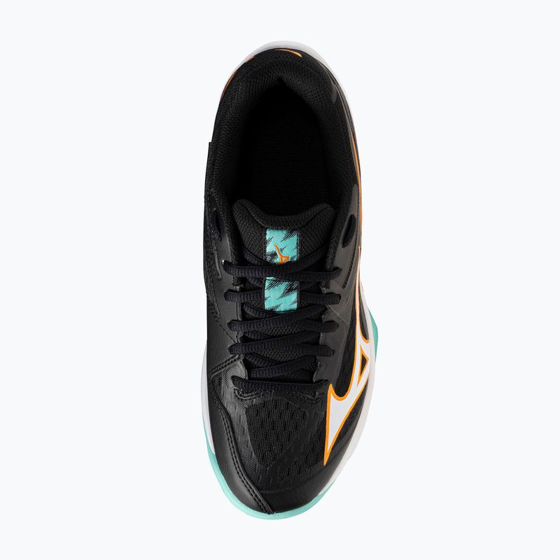 Dětské volejbalové boty Mizuno Lightning Star Z7 black/tangelo/ice green 4